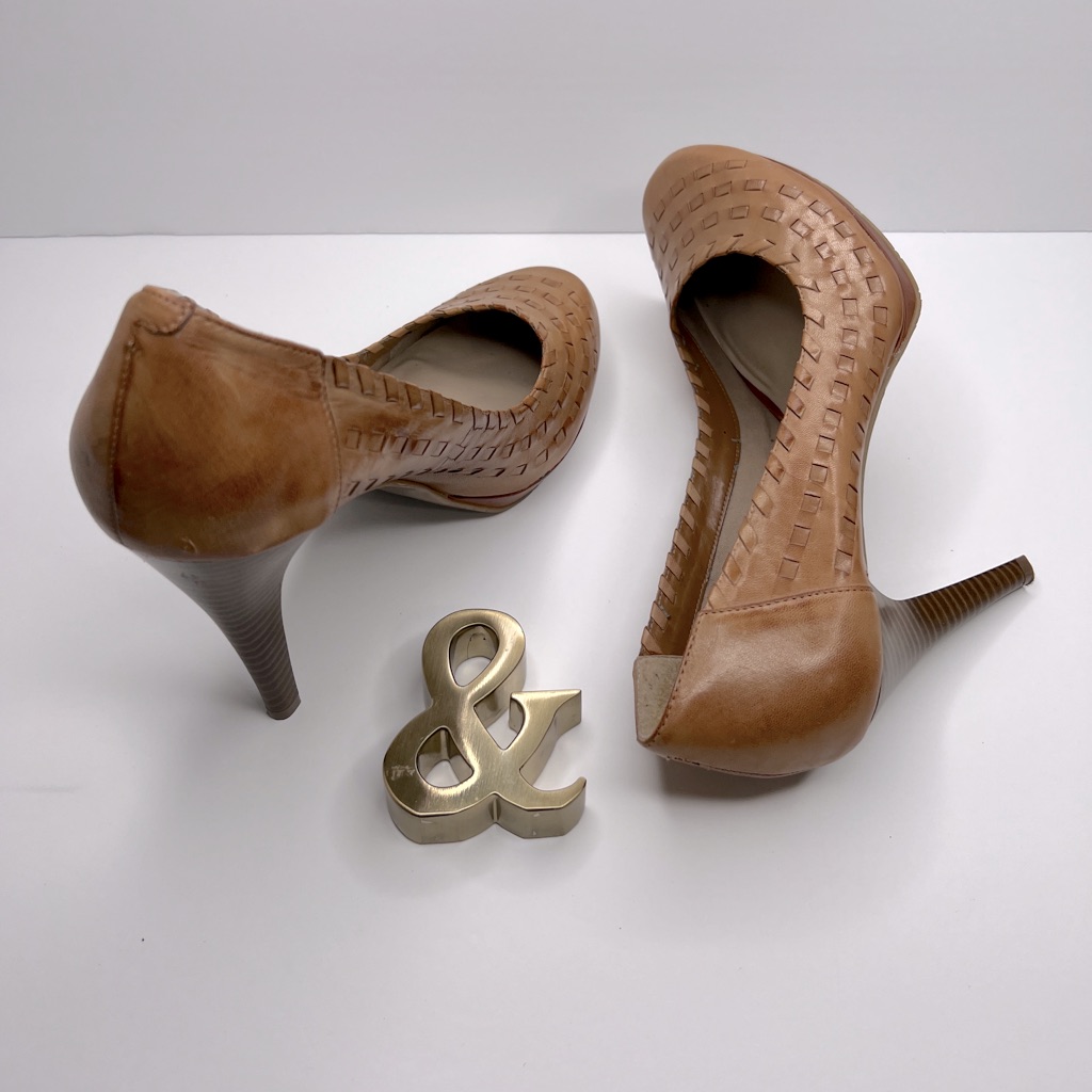 Andrew Geller Leather Heels